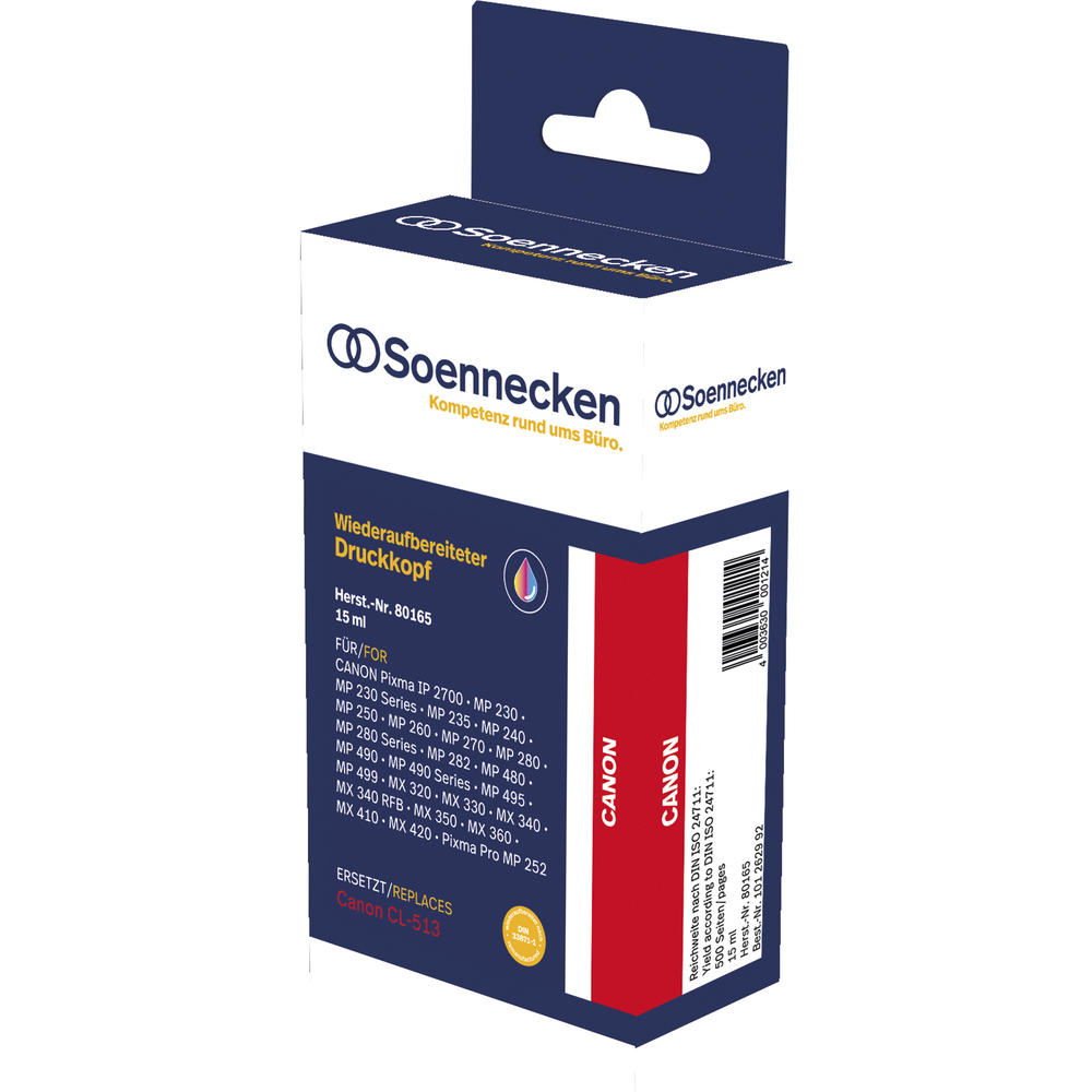 Soennecken Tintenpatrone 80165 wie Canon CL513