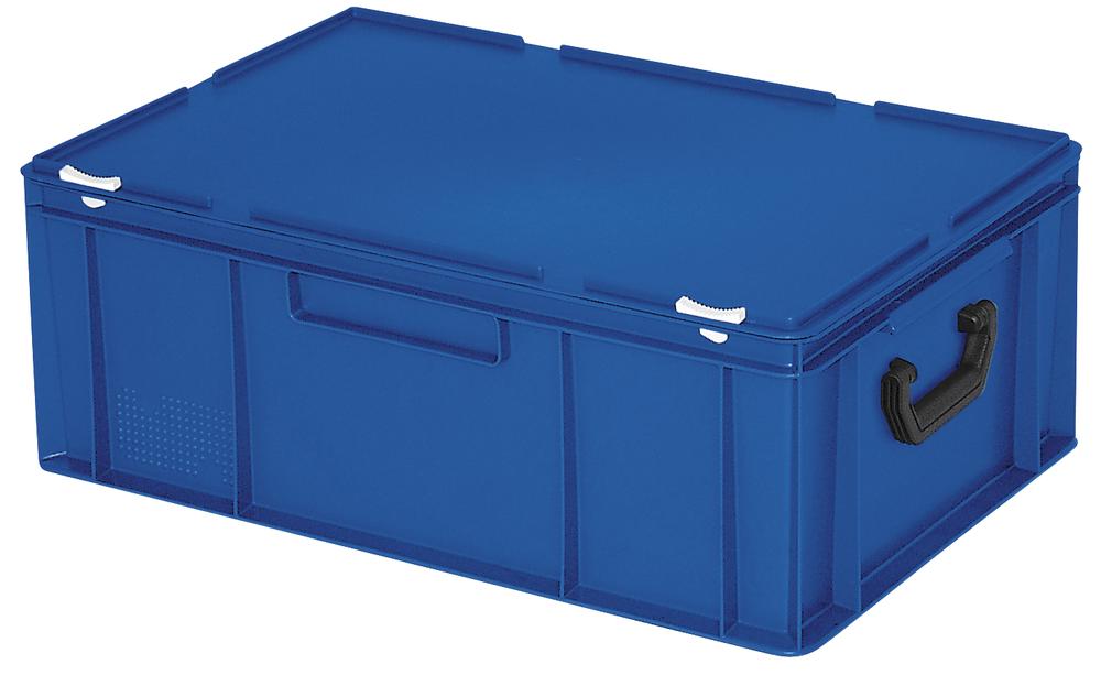 Euronorm-Koffer | Blau | B 400 x H 230 x L 600 mm | 43,00
