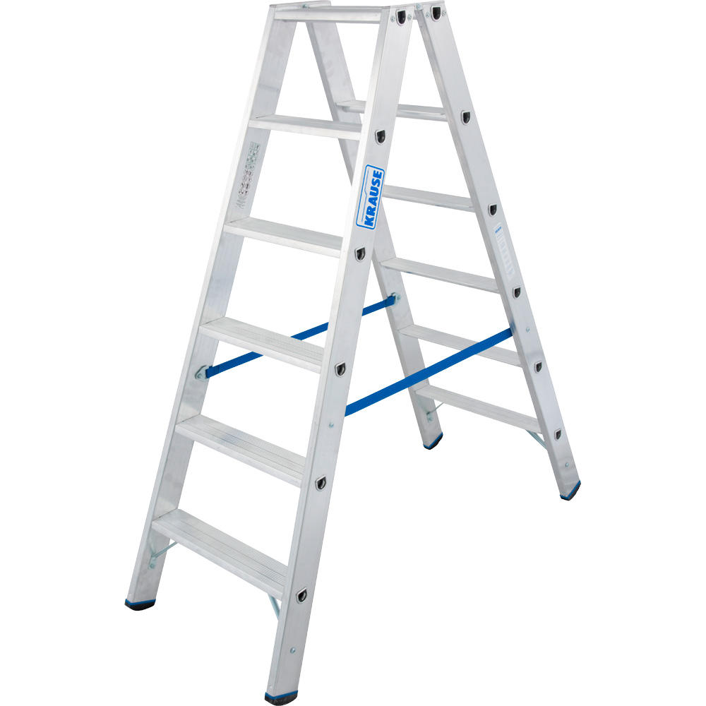 Stufen-Doppelleiter Stabilo, 2 x 6 Stufen | 2940