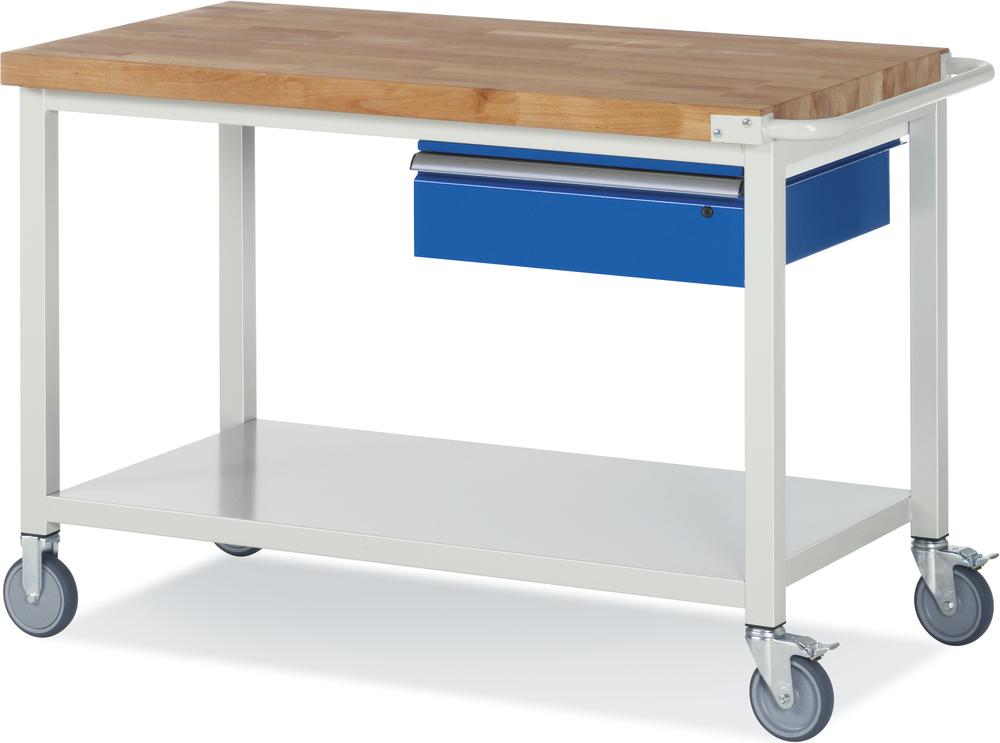 Mobile Werkbänke - fahrbar | 1250 | Gestell fahrbar