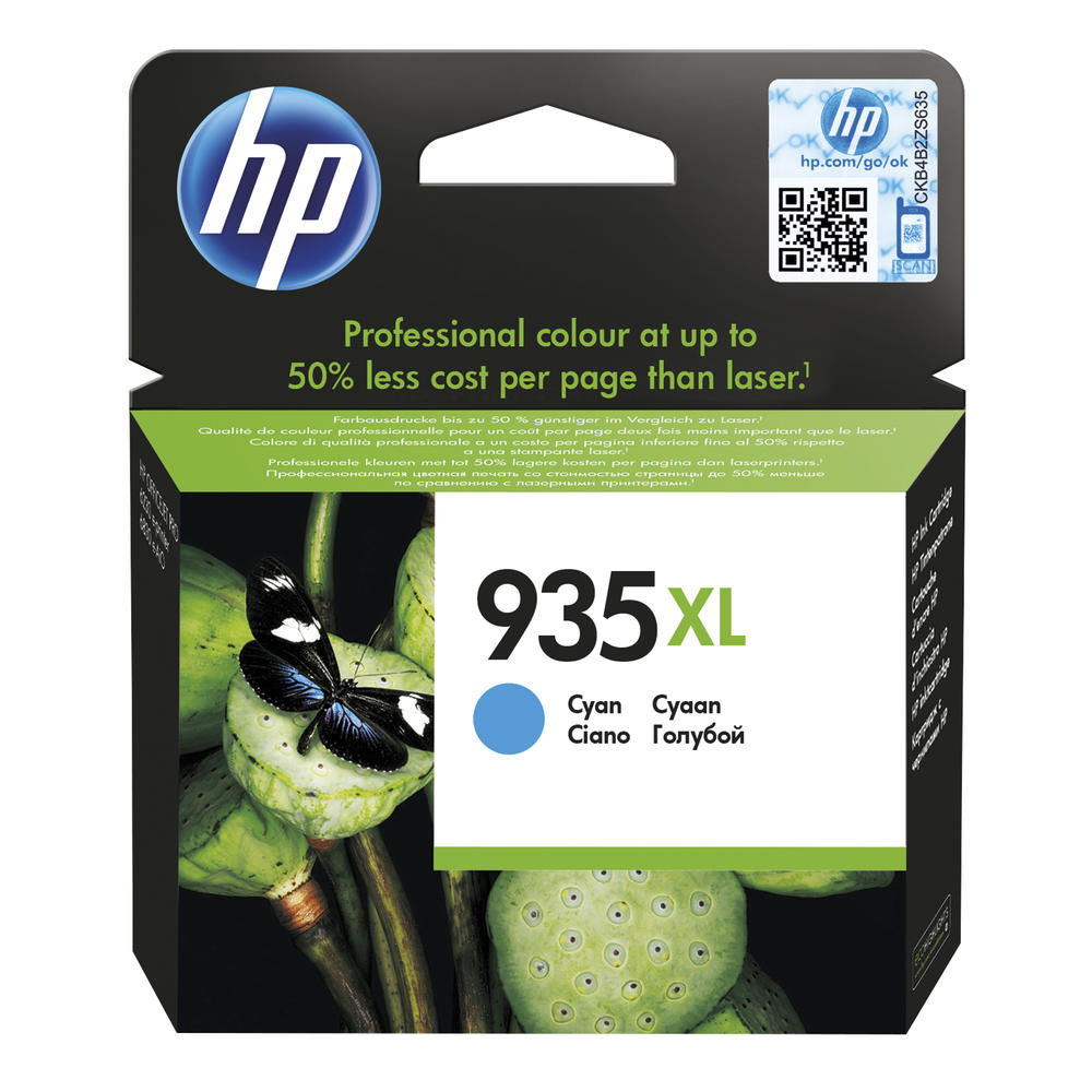 HP Tintenpatrone C2P24AE 935XL cyan