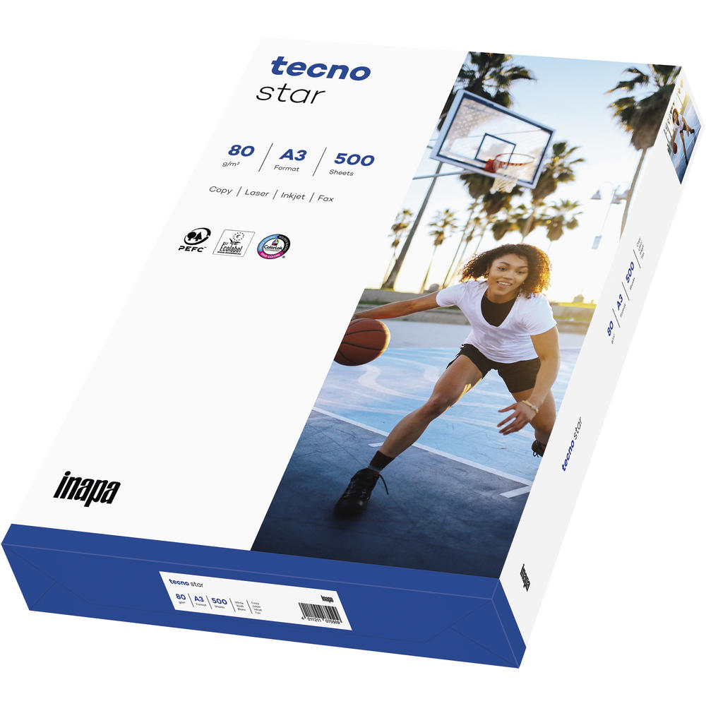 inapa tecno Kopierpapier Star 2100011528 A3 500