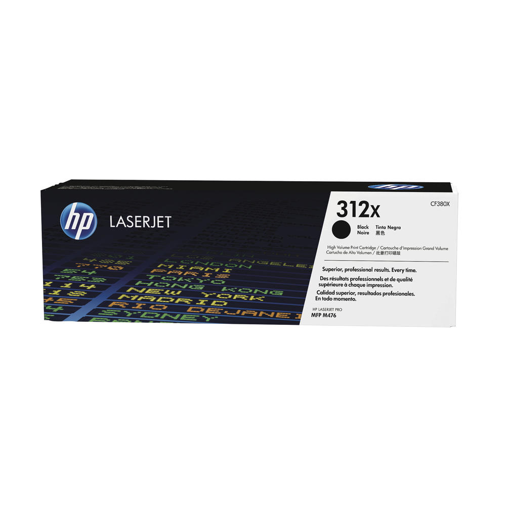 HP Toner CF380X 312X 4.400Seiten schwarz