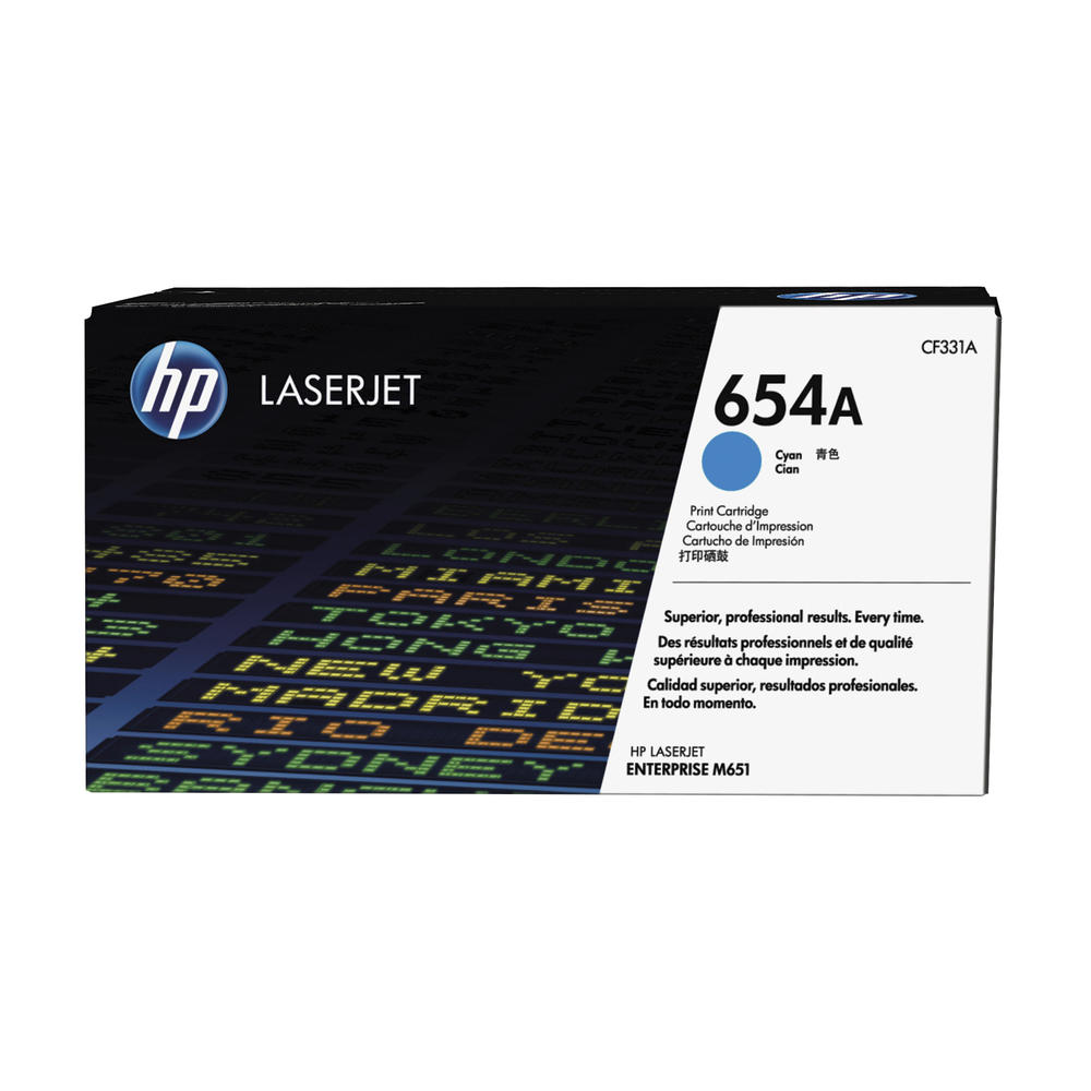 HP Toner CF331A 654A 15.000Seiten cyan
