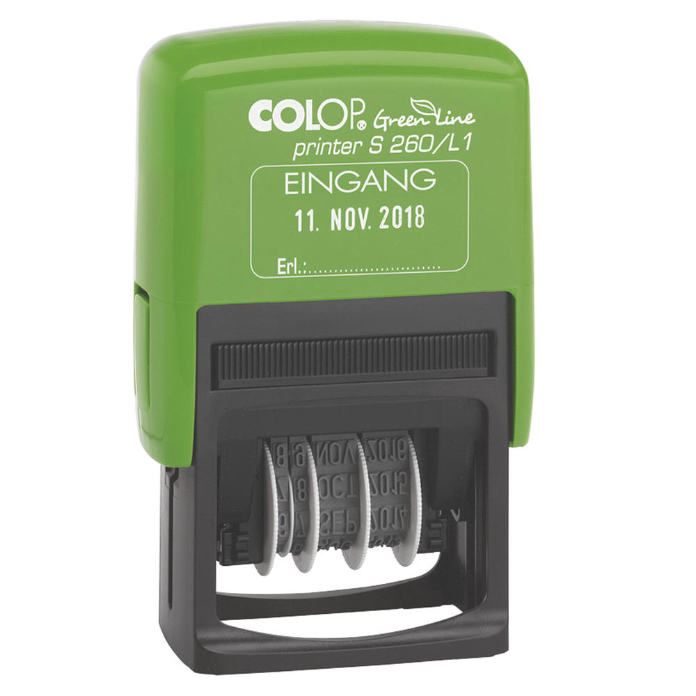 COLOP Datumsstempel Printer S260 L1 Green Line