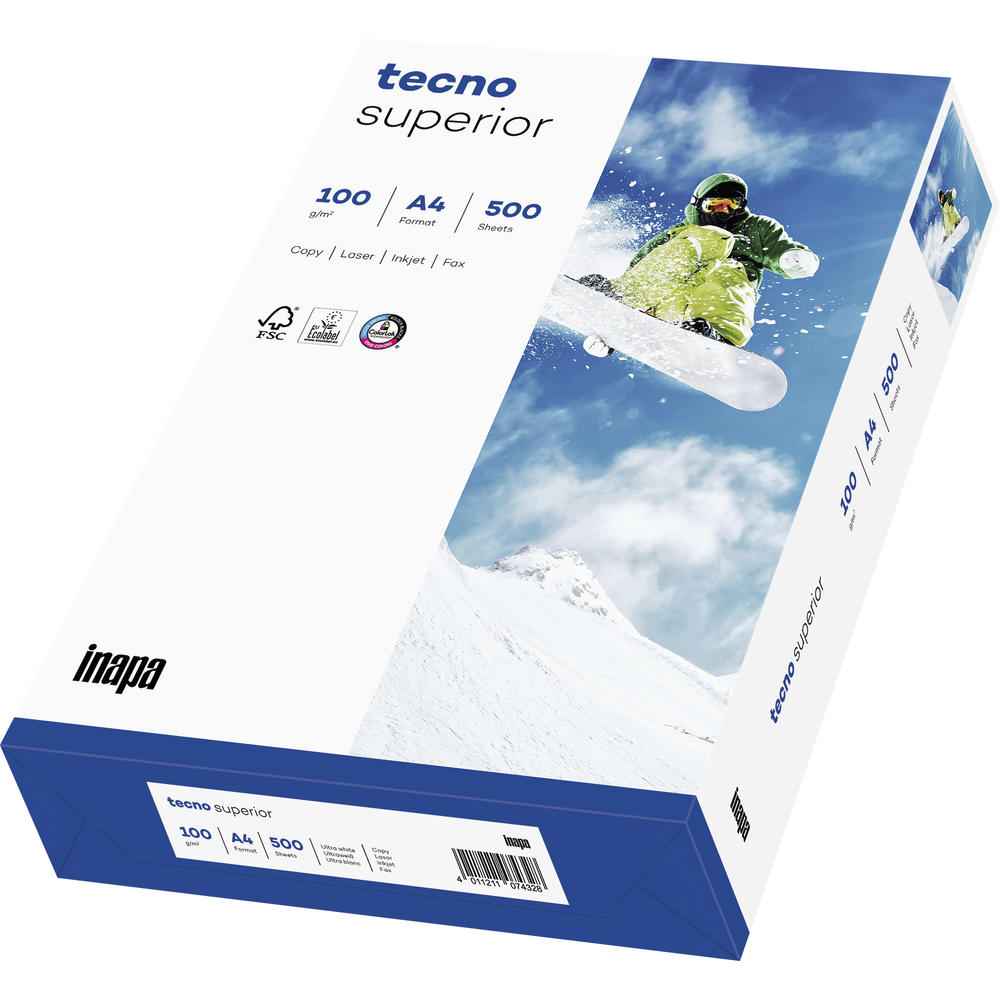 inapa tecno Kopierpapier Superior 2100011529 A4