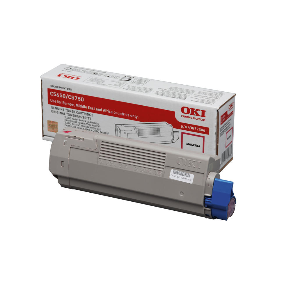 OKI Toner 43872306 2.000Seiten magenta