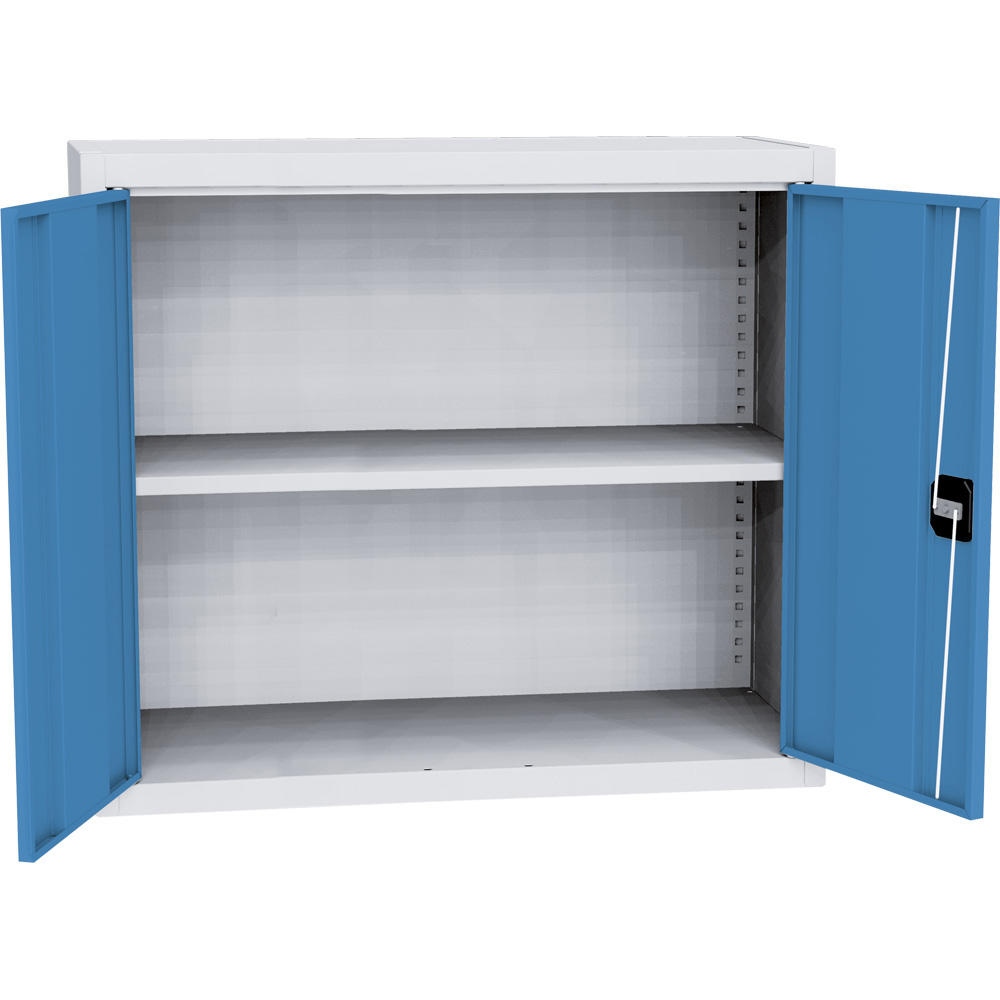 Werkstattschrank SERIE T 110 (Aufsatzschrank) | Lichtblau RAL 5012 | 950