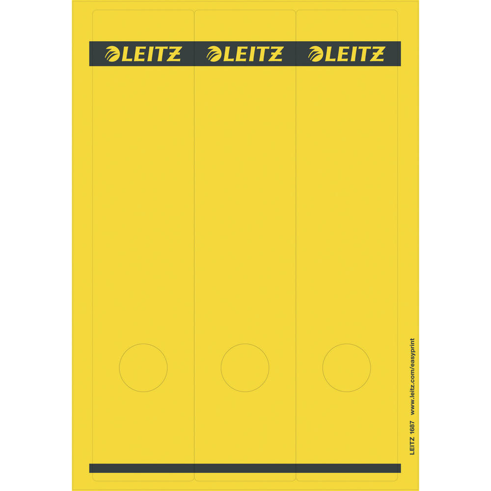 Leitz Ordneretikett 16870015 lang/breit Papier