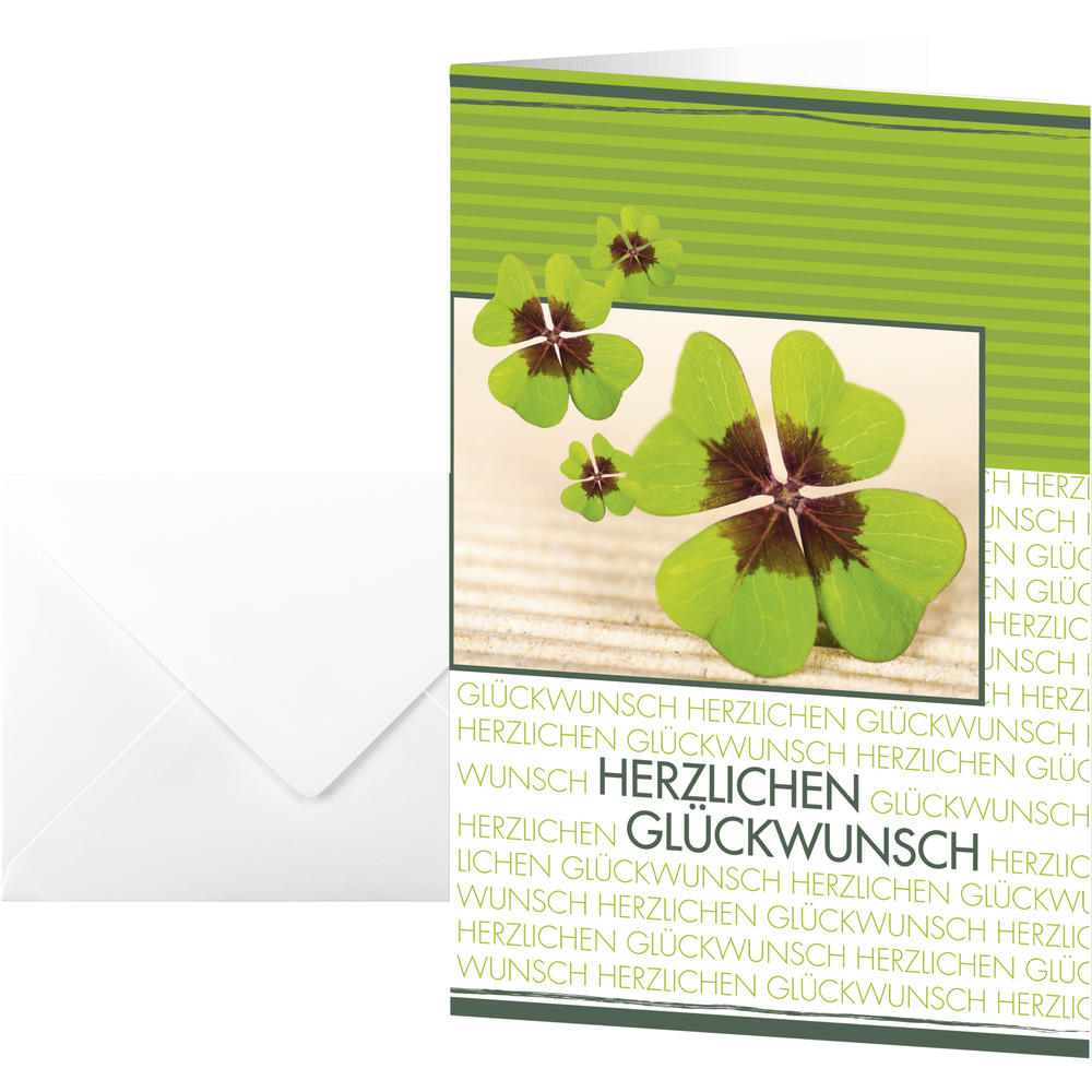 SIGEL Faltkarte Fortune DS004 10 St./Pack.