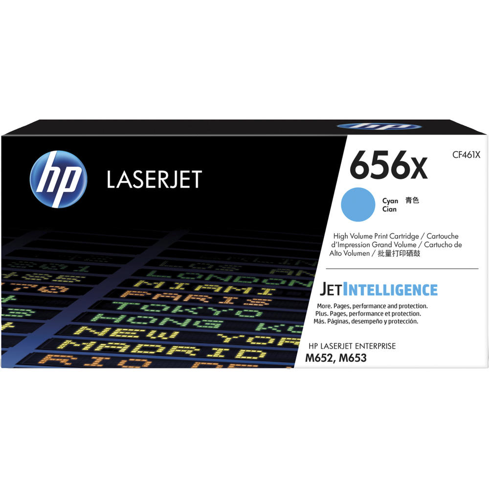 HP Toner 656X CF461X CF461X 22.000Seiten cyan