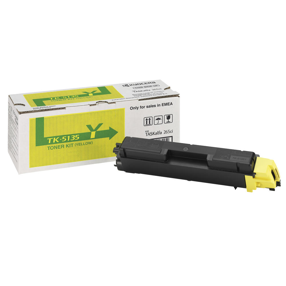 KYOCERA Toner 1T02PAANL0 TK-5135Y 5.000Seiten gelb
