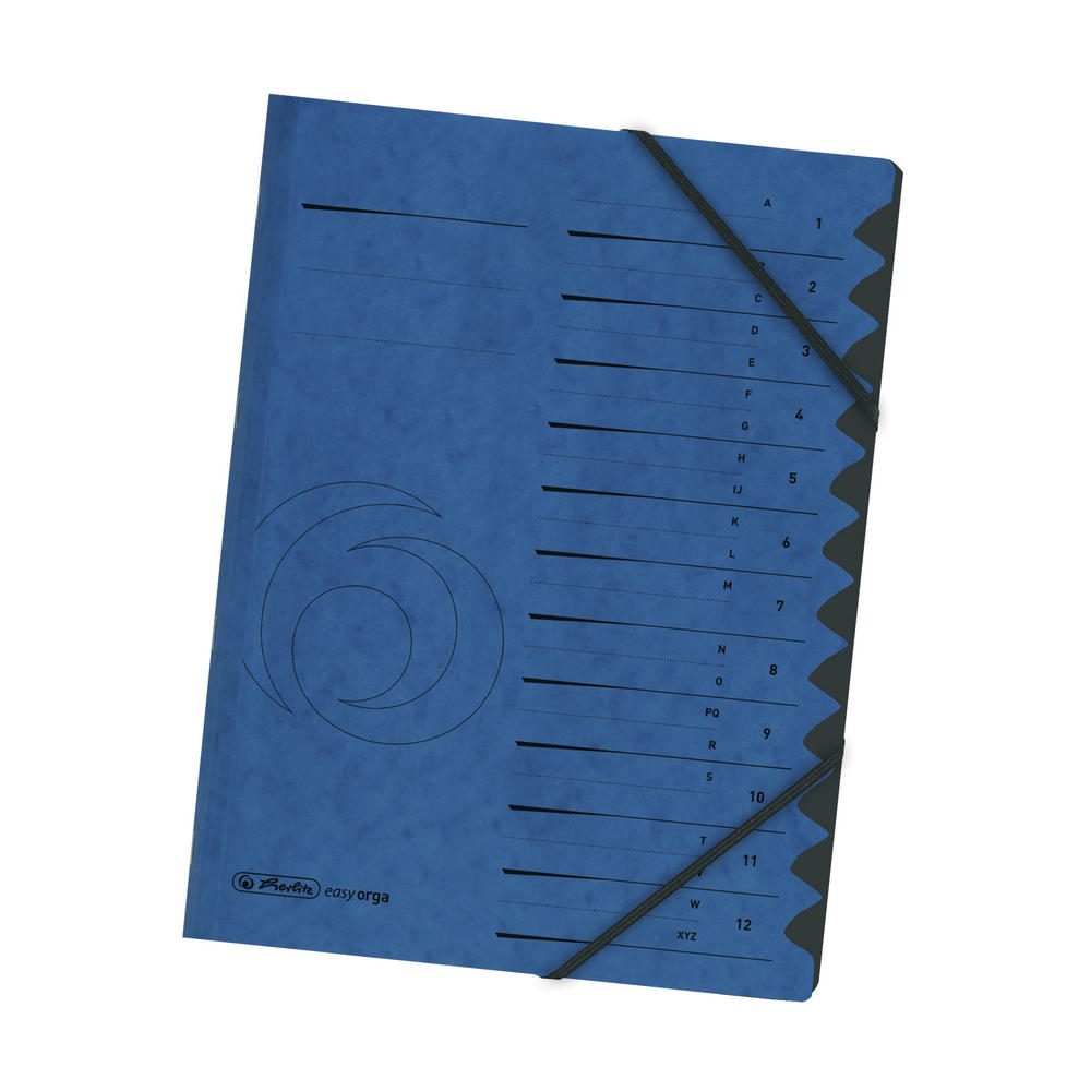 Herlitz Ordnungsmappe 10843316 DIN A4 12 Fächer