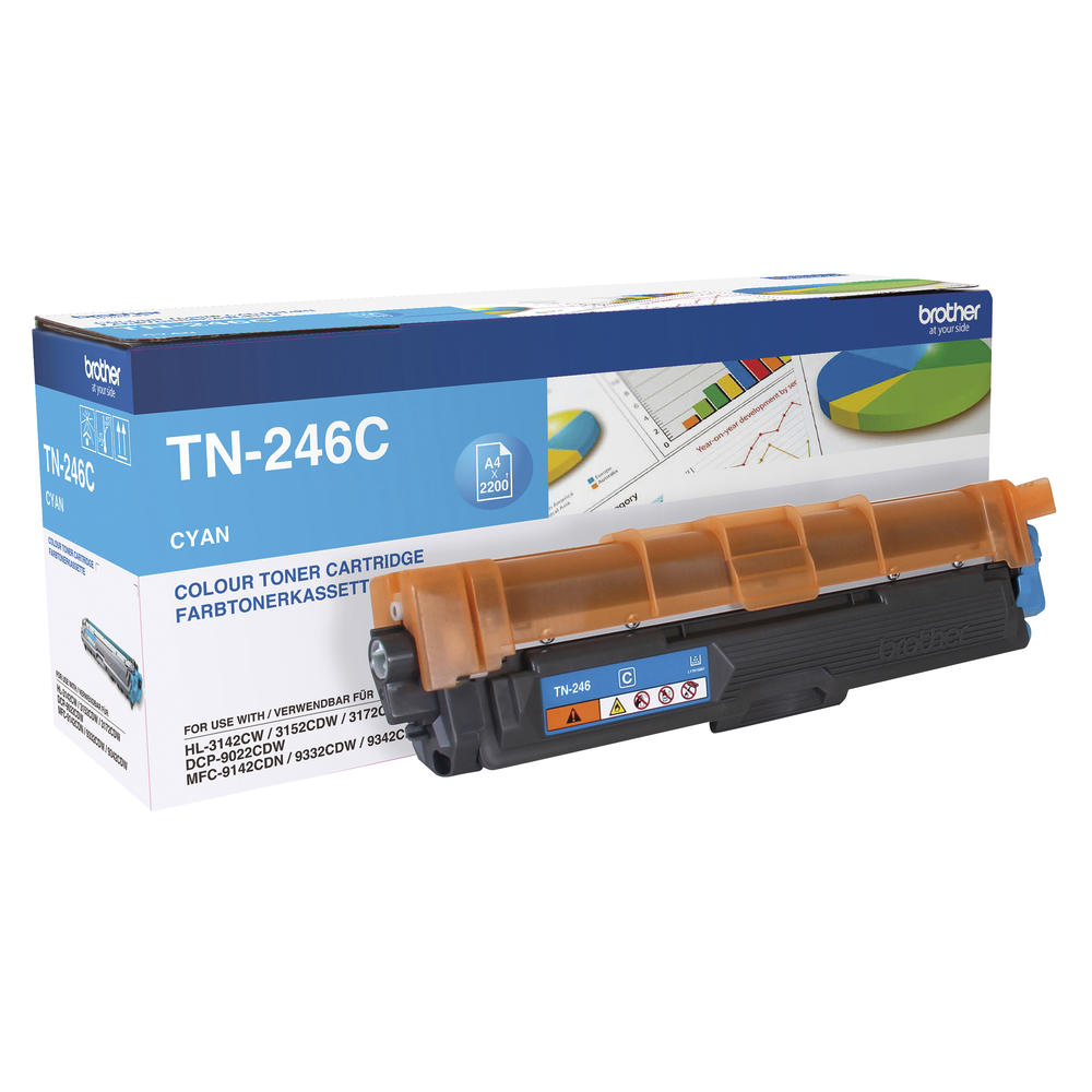 Brother Toner TN246C 2.200Seiten cyan