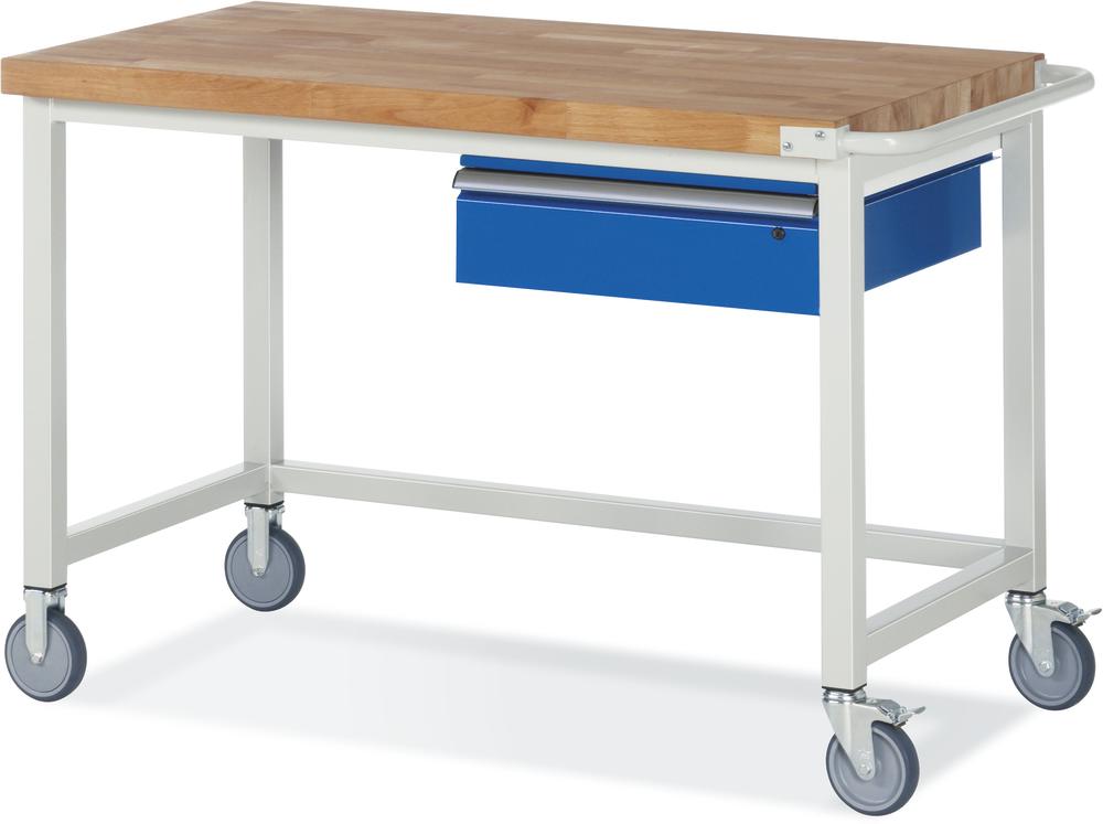 Mobile Werkbänke - fahrbar - 1xSchublade 1x150 mm | 1250 | 1 Schub
