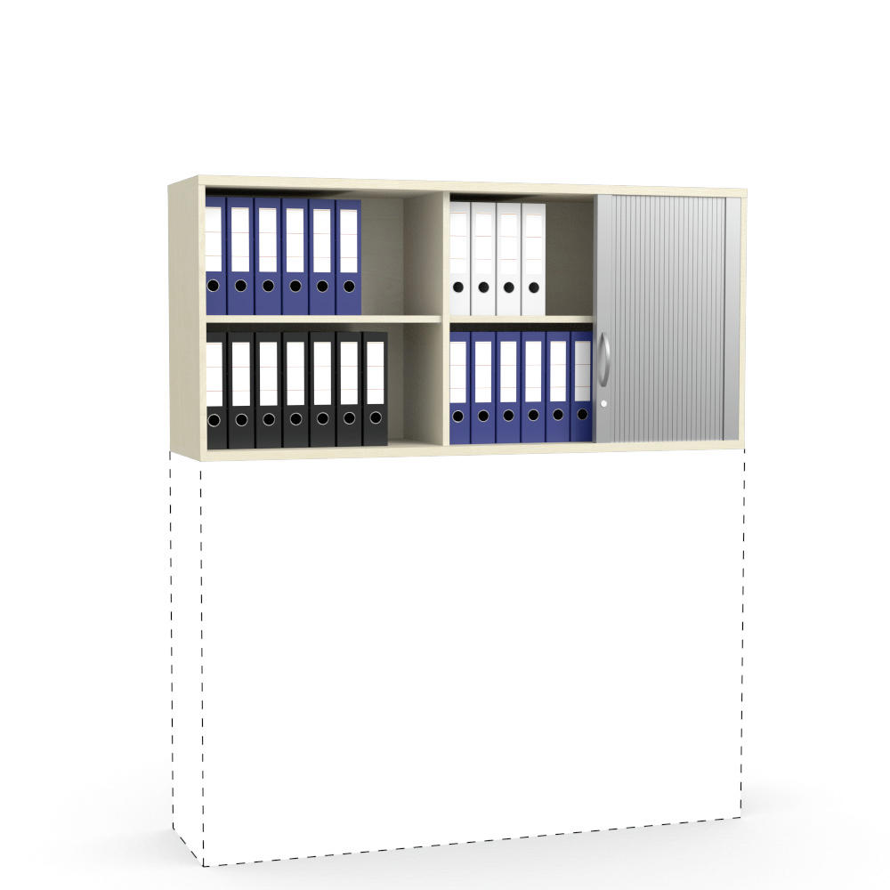 Rollladen-Aufsatzschrank PROFI MODUL | Ahorndekor | 1600
