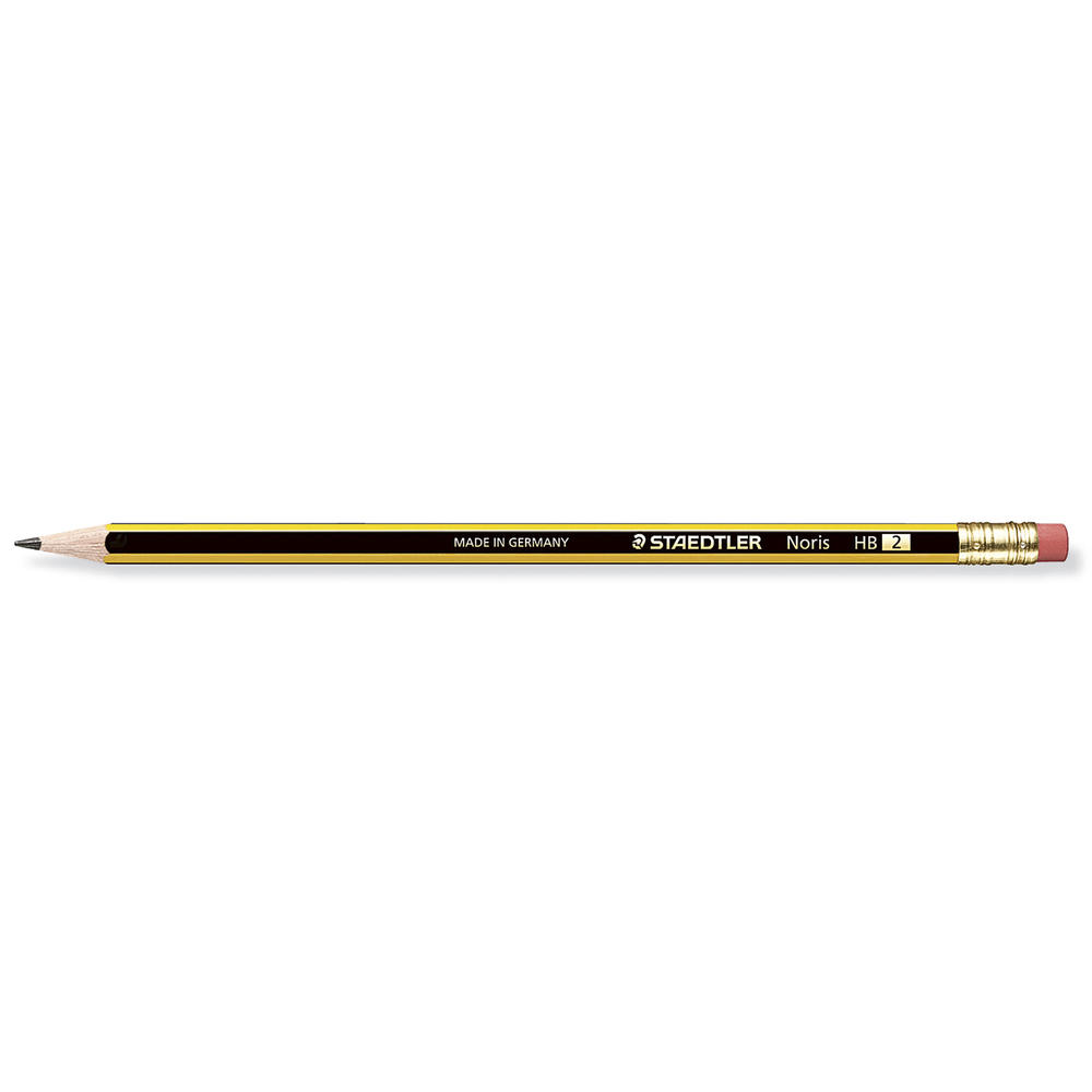STAEDTLER Bleistift Noris 122-HB HB Radierer
