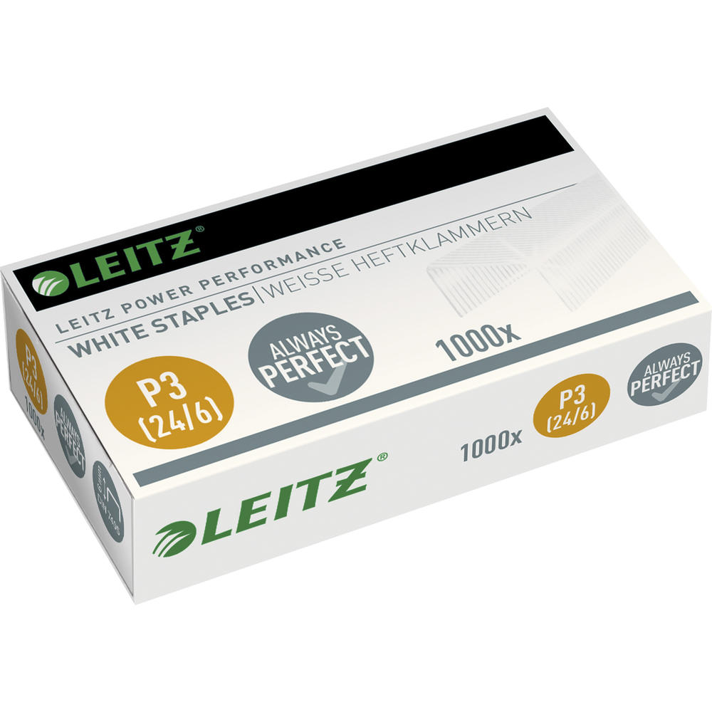 Leitz Heftklammer P3 55540000 24/6 verzinkt 1.000