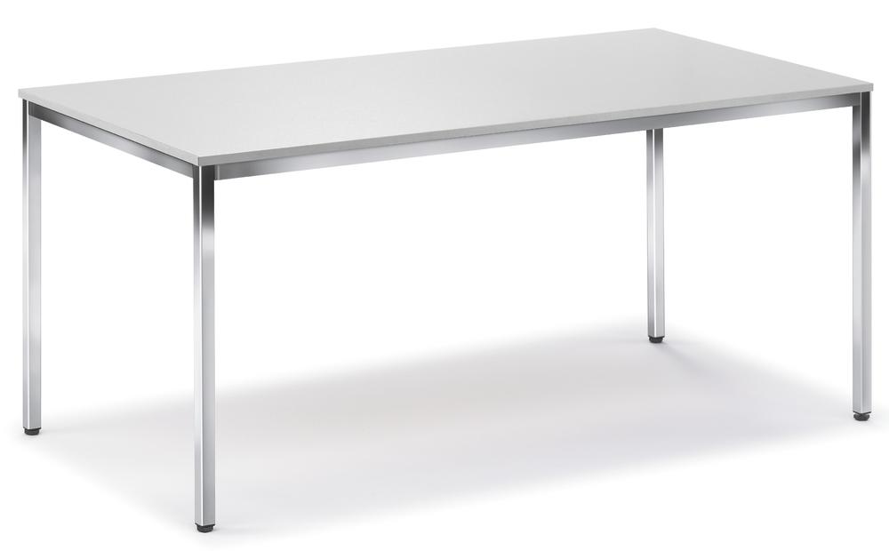 Konferenztisch BASE-MODUL | Lichtgrau | 2000 | 800 | Rechteck