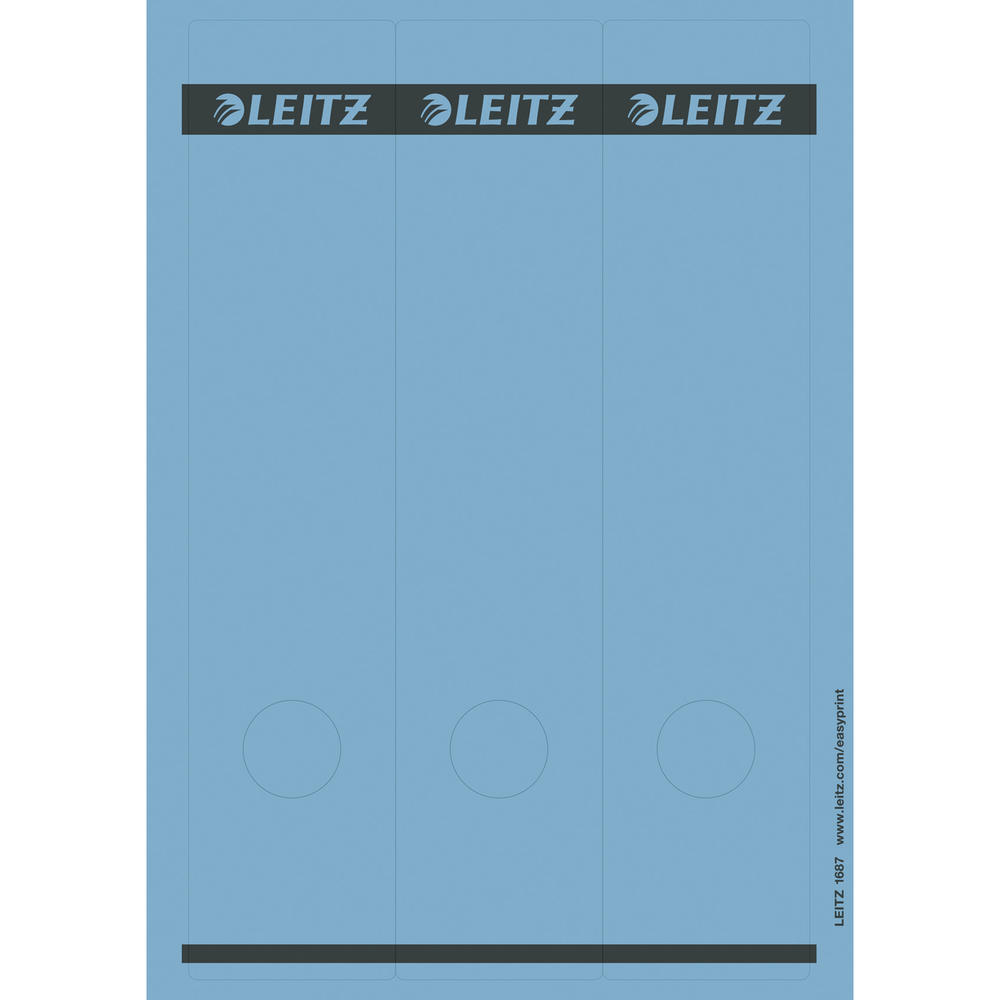 Leitz Ordneretikett 16870035 lang/breit Papier