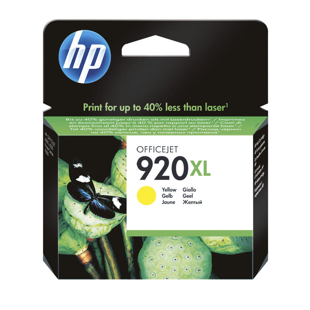HP Tintenpatrone CD974AE 920XL 700Seiten 6ml gelb