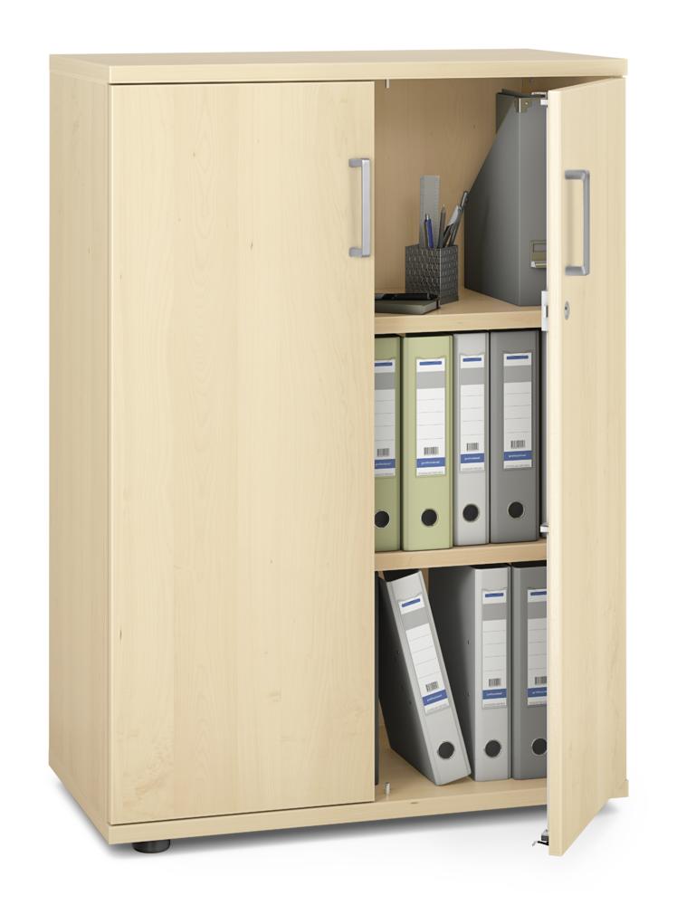 Flügeltürenschrank MULTI MODUL-PRO | Ahorndekor | 800 | 1140 mm (3 OH)
