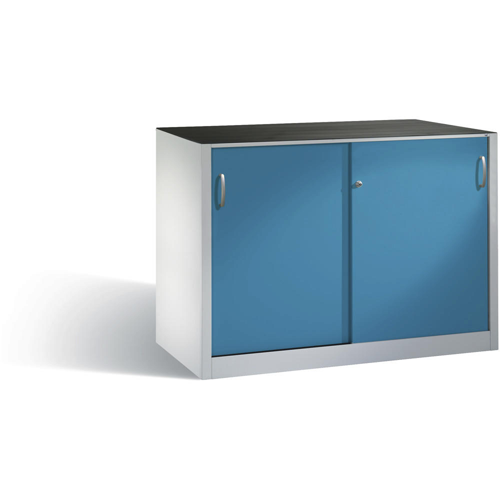 Beistellschrank SYSTEM SBT 100 | Lichtblau RAL 5012 | 1600 | 600
