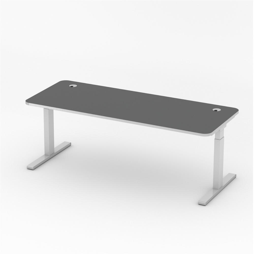 Schreibtisch Rechteckform iMODUL | Anthrazit | 2000 | Rechteck