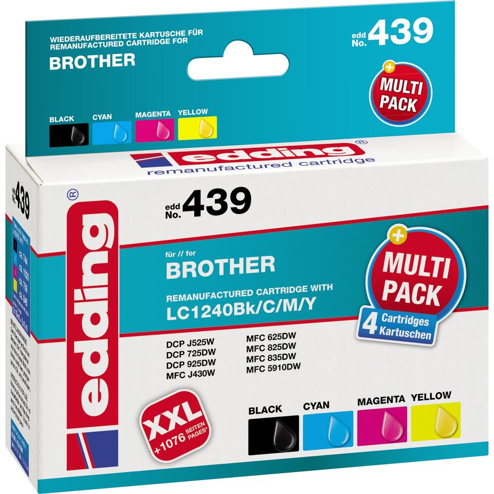 edding Tintenpatrone 18-439 wie Brother LC1240