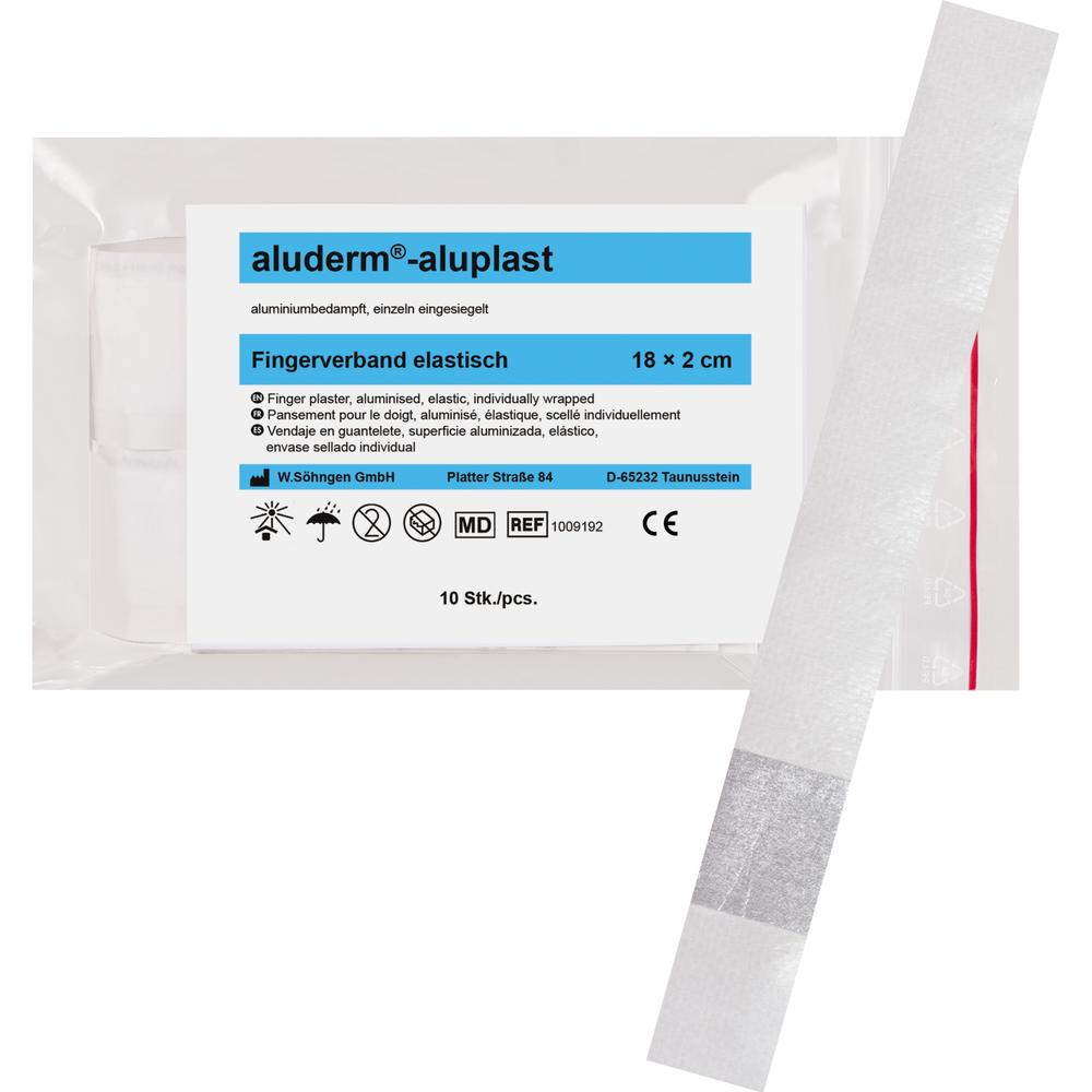 aluderm Fingerverband aluplast 1009192 18x2cm 10