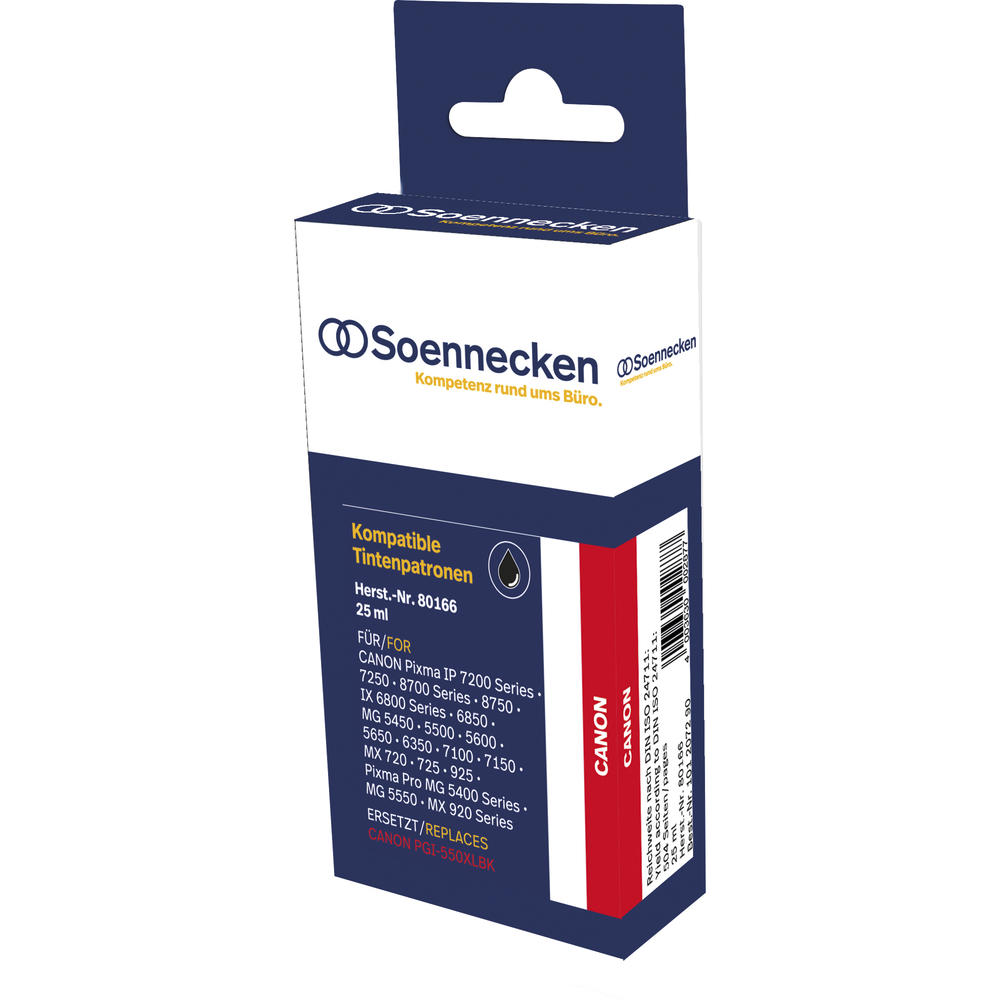 Soennecken Tintenpatrone 80166 wie Canon