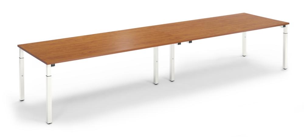 Konferenztisch System MODUL | Calvados | 4000 | 1000 | Weiß RAL 9016
