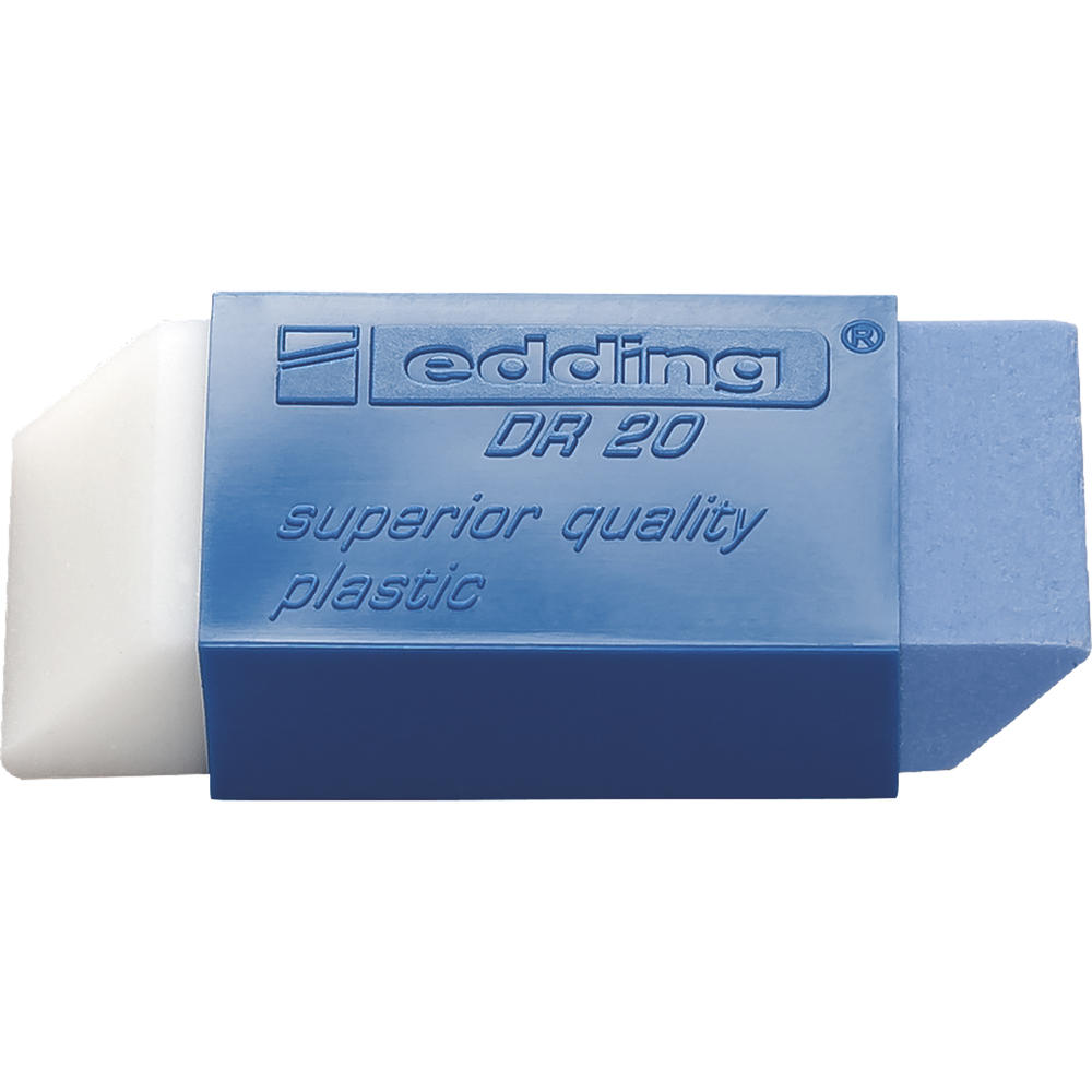 edding Radierer DR 20 4-DR20 Kunststoff