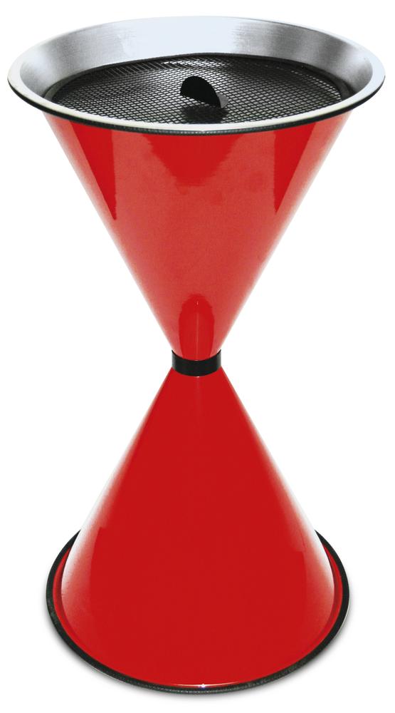 Standascher DIABOLO | Rot | Stahl