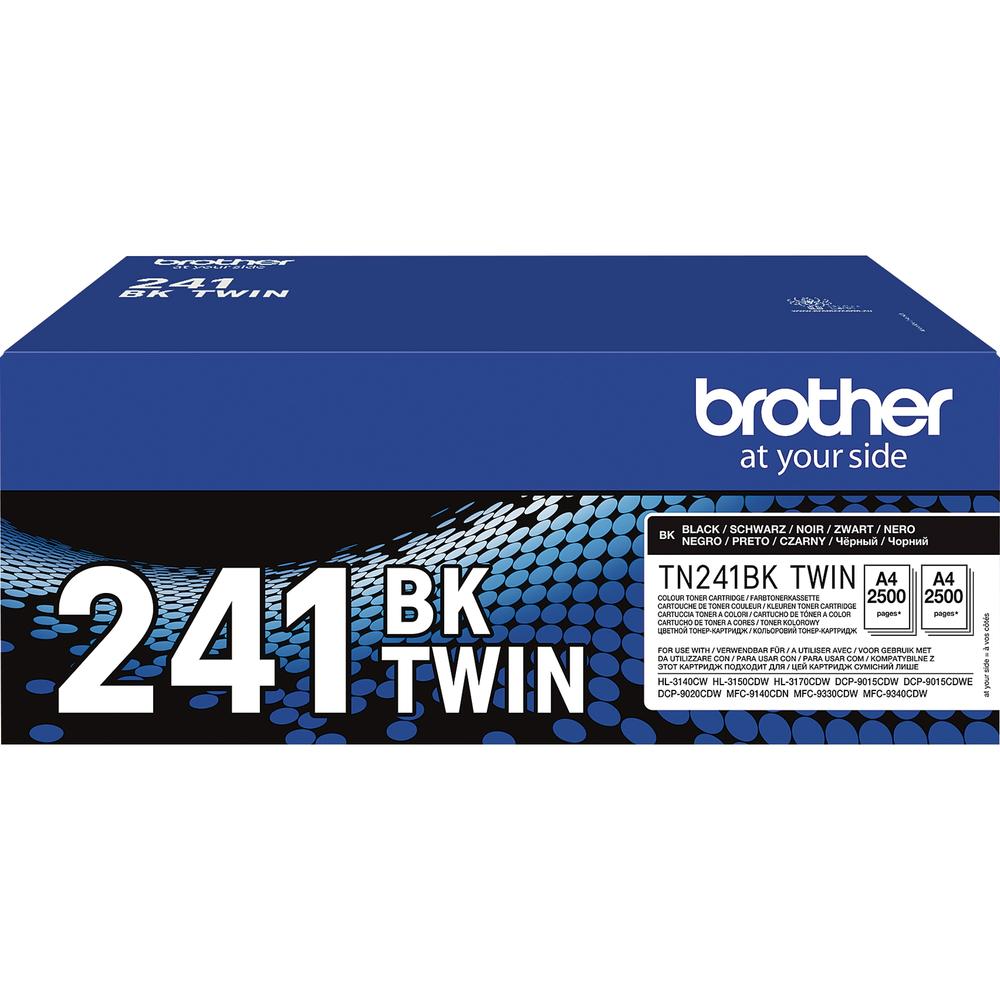 Brother Toner TN241BKTWIN 2.500Seiten schwarz 2
