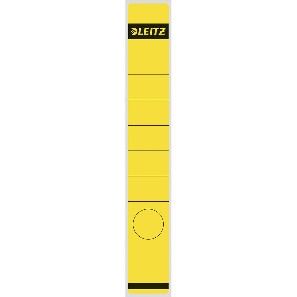 Leitz Ordneretikett 16480015 lang/schmal sk gelb