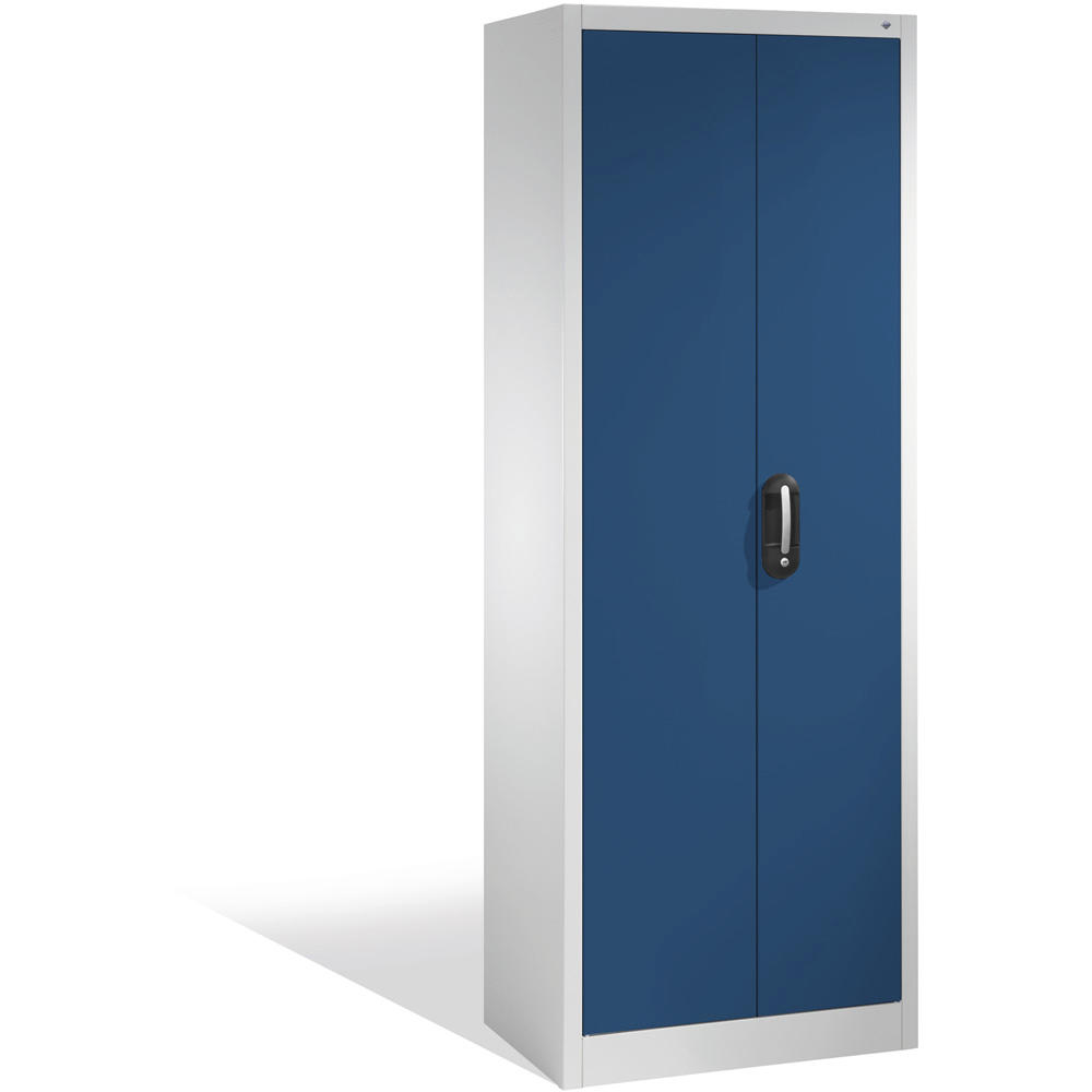 Universalschrank SYSTEM ERGO-LOCK | Enzianblau RAL 5010 | 800 | 500