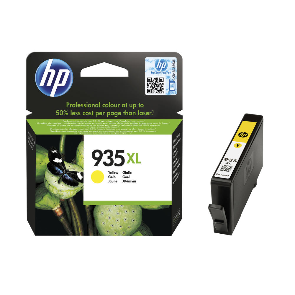HP Tintenpatrone C2P26AE 935XL gelb
