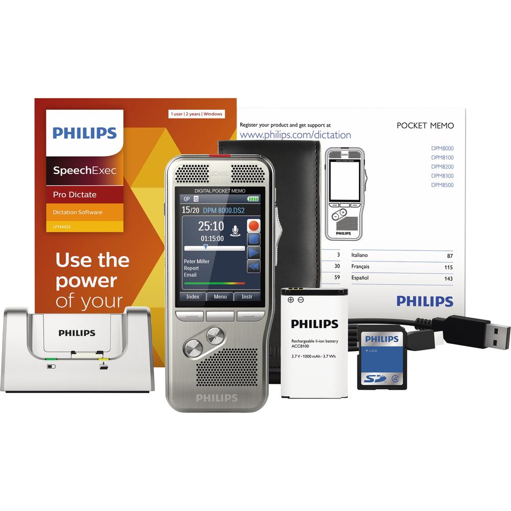 Philips Diktiergerät Digital Pocket Memo