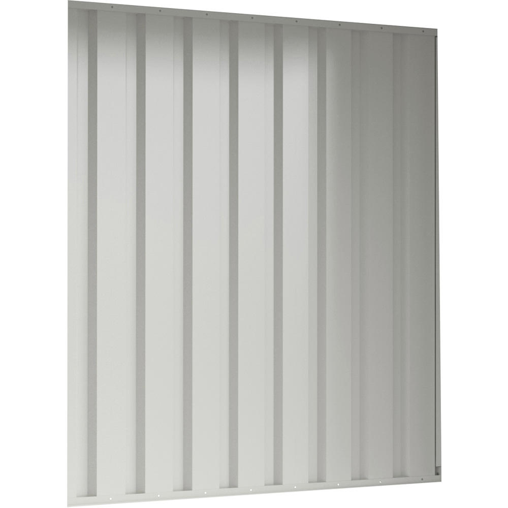 Rückwand für Überdachung Leipzig | Grauweiß RAL 9002 | 2250