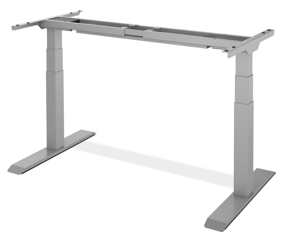 Tischgestell FLEX MODUL Alusilber | Alusilber RAL 9006