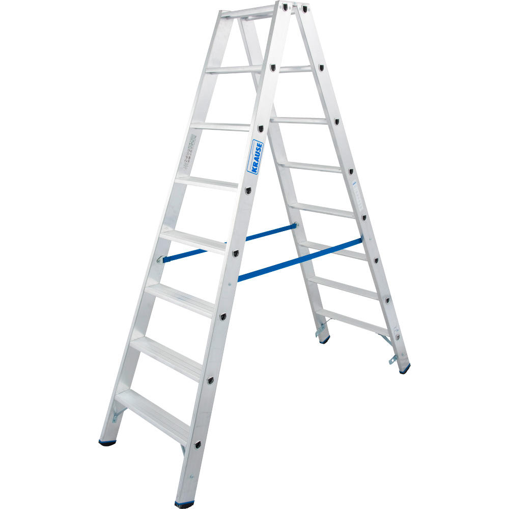 Stufen-Doppelleiter Stabilo, 2 x 8 Stufen | 3410