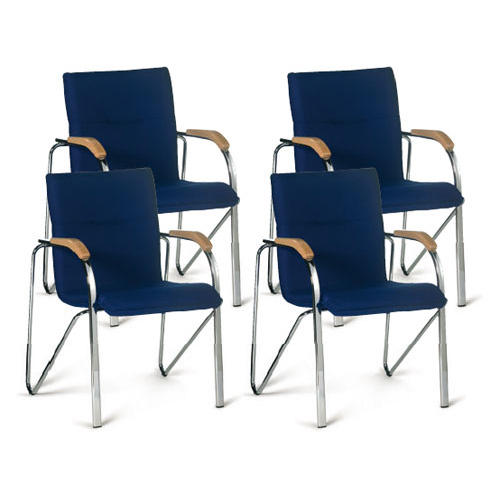 4-er Set Besucherstuhl ARKAS | Dunkelblau