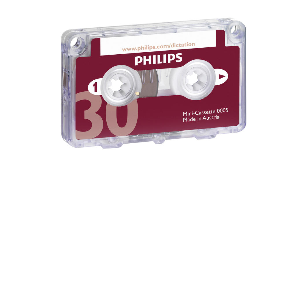 Philips Diktierkassette LFH0005/60 max. 2x15min.