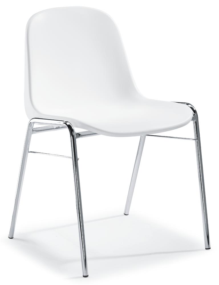 Schalenstuhl HIP, Kunststoff | Weiß
