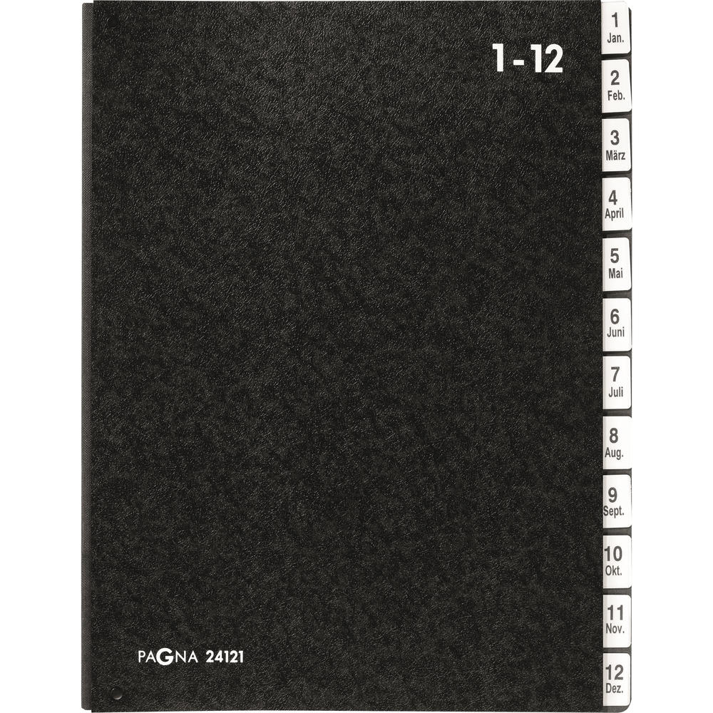 PAGNA Pultordner 24121-04 DIN A4 1-12/Jan-Dez