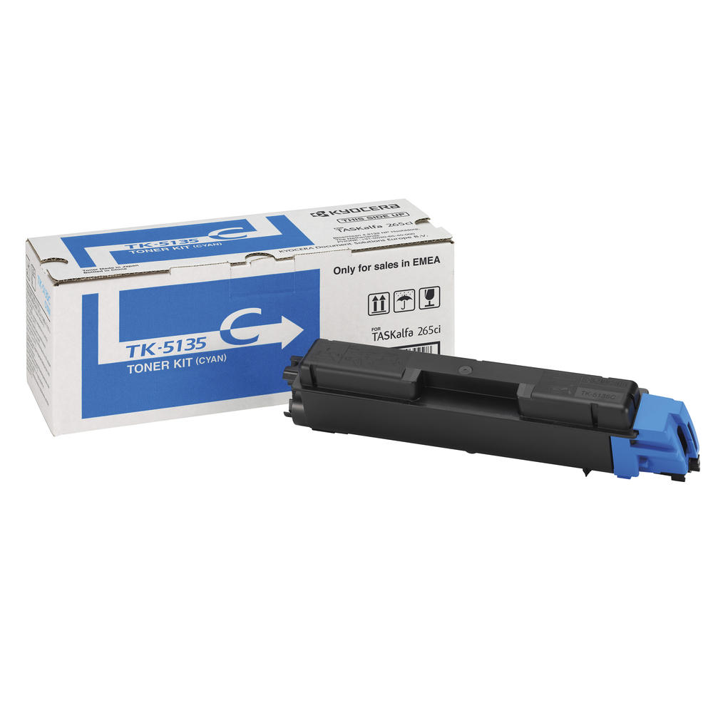 KYOCERA Toner 1T02PACNL0 TK-5135C 5.000Seiten cyan