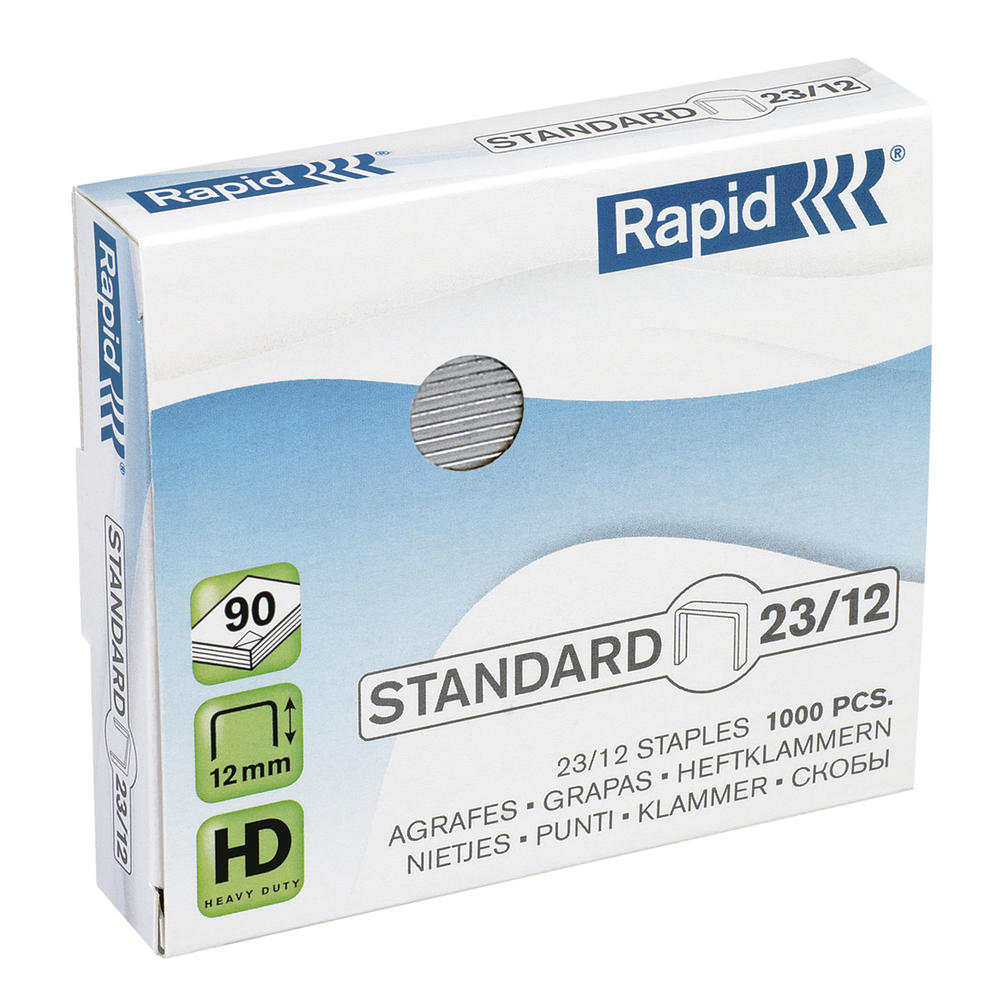 Rapid Heftklammer Standard 24869400 23/12 1.000