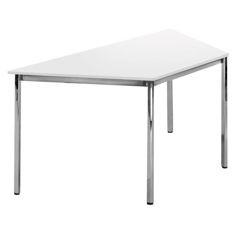 Konferenztisch BASE-MODUL | Weiß | 1600 | 690 | Trapez