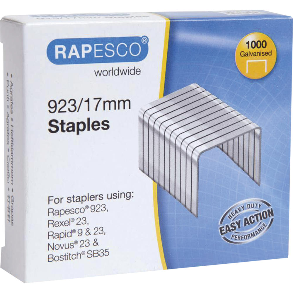 RAPESCO Heftklammern 1240 923/17mm verzinkt